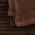 12x12 Brown Washcloth Brown1212 3