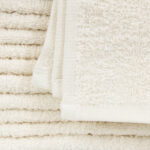 12x12 Standard Ivory Color Washcloths