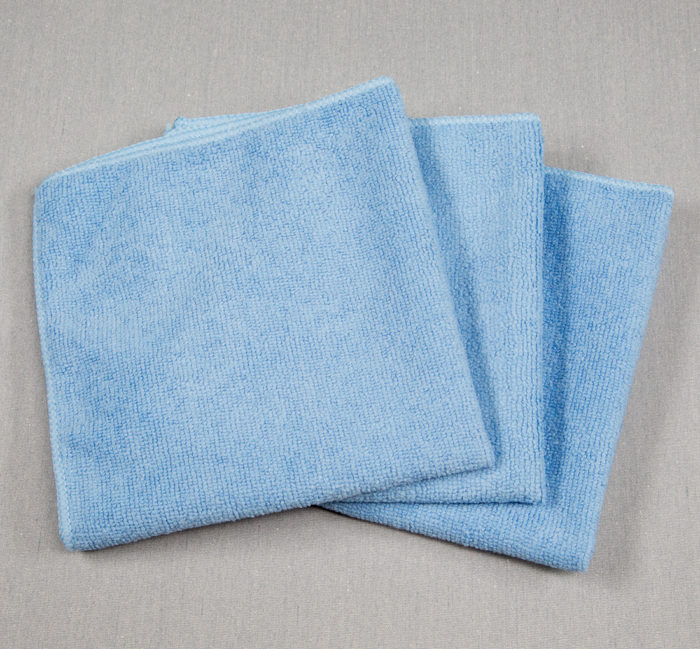 Dri Microfiber Cleaning Cloth (Set of 12), Blue
