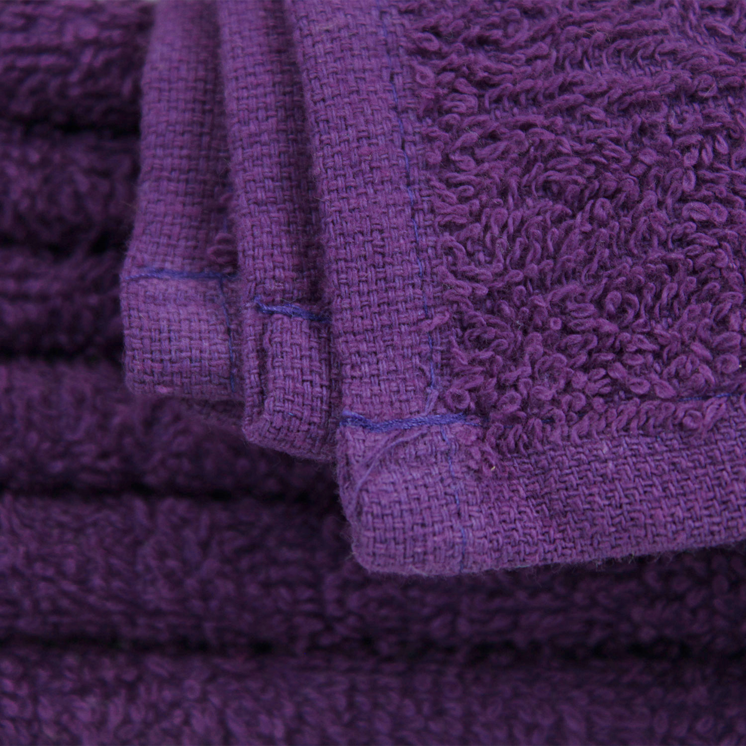 12x12 Standard Purple Color Washcloths