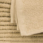 12x12 Standard Tan Color Washcloths