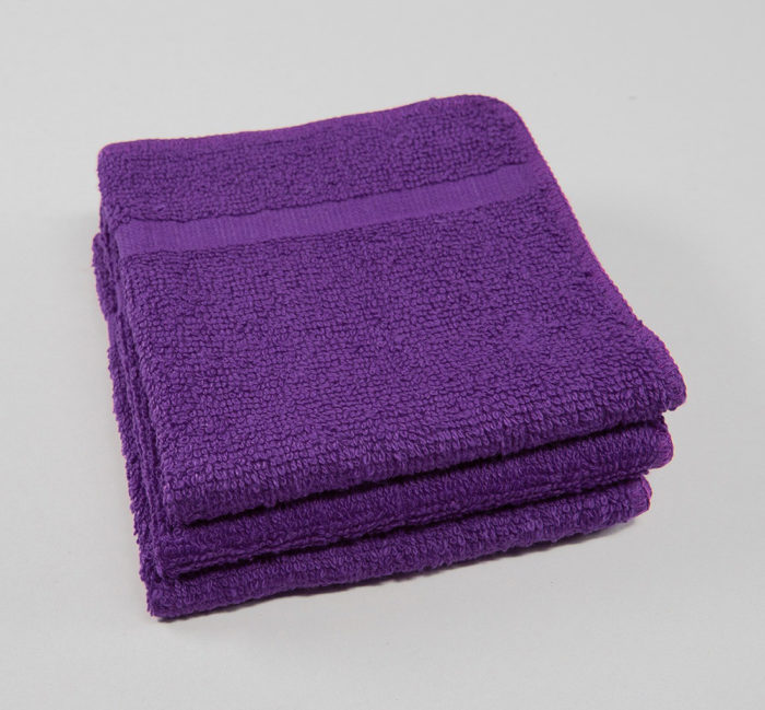 12x12 Standard Color Washcloths - 1 lb/dz - Texon Athletic Towel