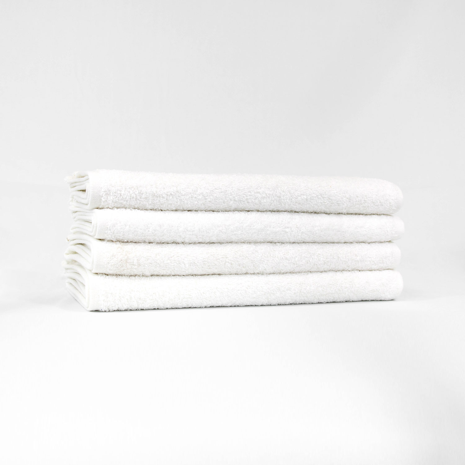 12x44 White Fitness Towels