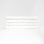 12x44 White Fitness Towels