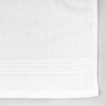 Closeup of 13x13 Premium White Washcloths