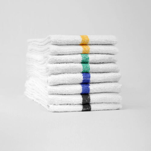 Center Stripe Gym Towels from Texon