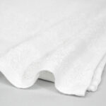 Closeup of 16x27 Economy White Hand Towels