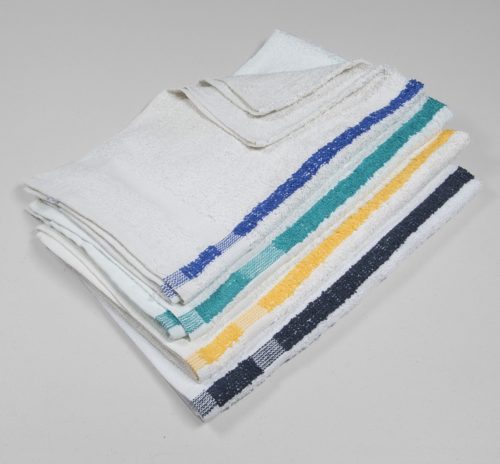 New Bar Towels with Colored Stripe - Erie Cotton