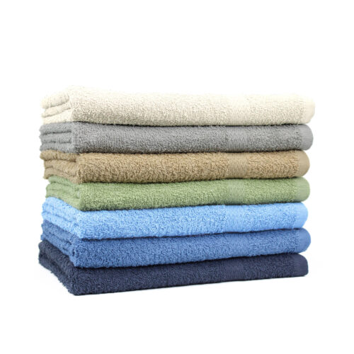 Stack of 22x44 Color Bench Towels