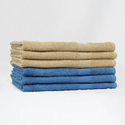 Stack of 24x50 Color Locker Room Towels