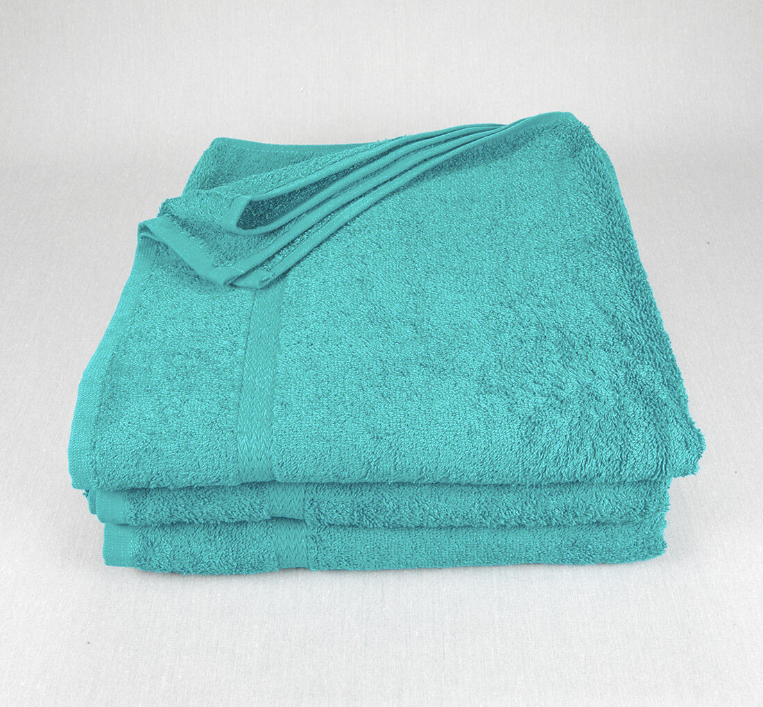 27x52 Aqua Blue Bath Towel 12lb