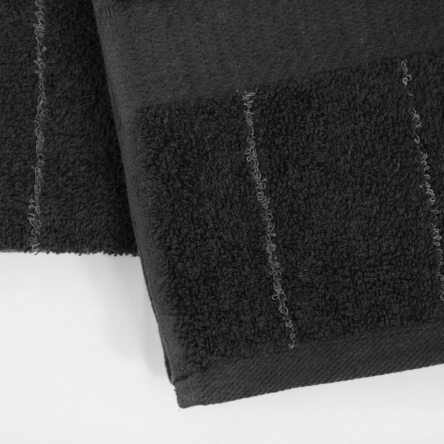 27x52 Black Bath Towels with imperfections