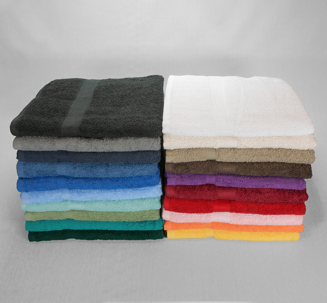 Beige 100% Cotton Towels in Bulk
