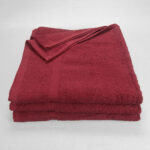 27x52 Maroon Bath Towel 12lb