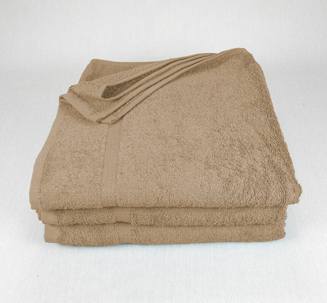 27x52 Tan Bath Towel 12lb