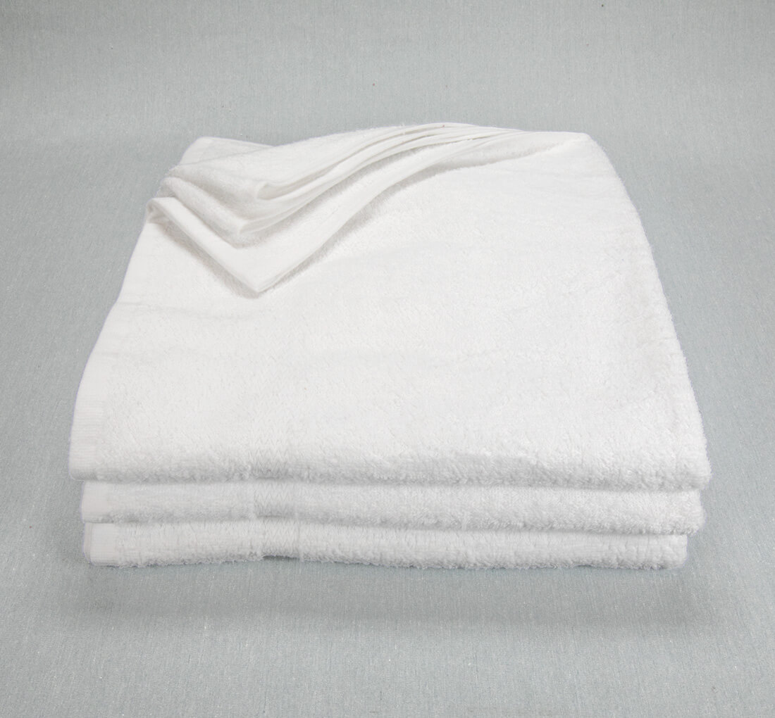 27x52 White Bath Towel 12lb