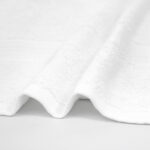 Closeup of 30x60 Premium White Bath Towels