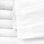 Closeup of 35x70 Premium White Bath Sheets