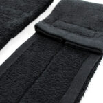 Black Football Quarterback Towel 4x12