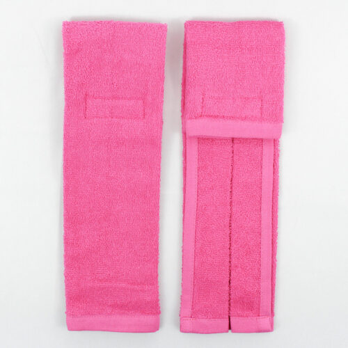 Pink Football Quarterback Towel 4x12