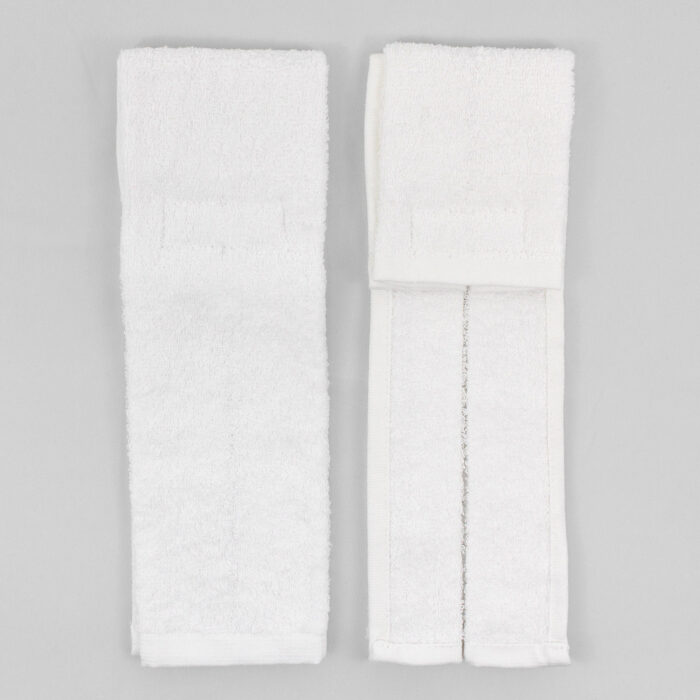 White Football Quarterback Towel 4x12