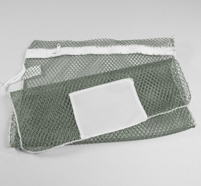 Texon Towel 20x30 Mesh Zippered Laundry Bag - Grey