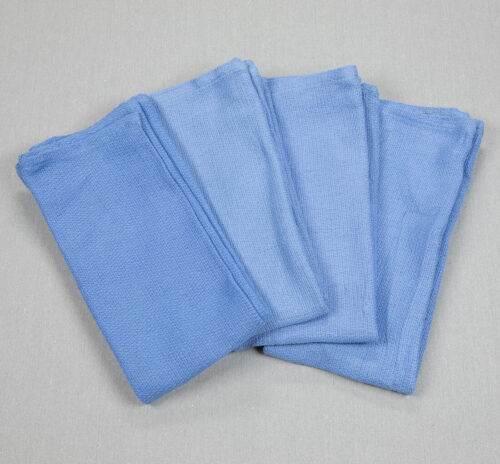 Unitex® Huck Towels, Blue, 25 lbs