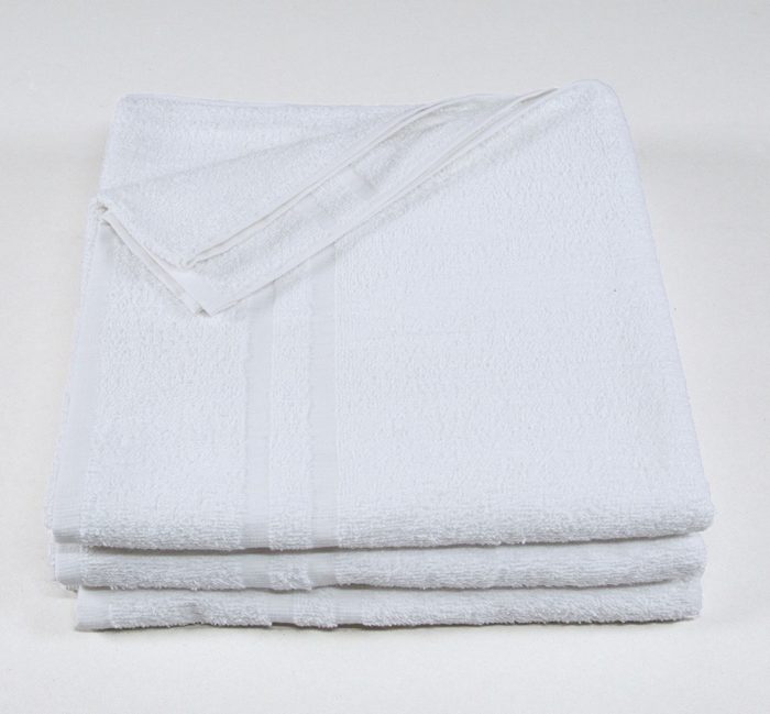 27x54 Premium White Hotel Towels, Shower Towels 17 lb/dz