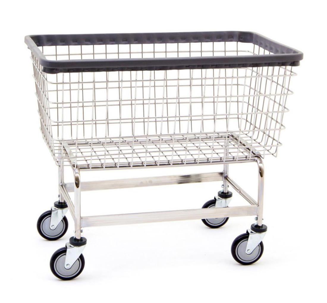 R&B Wire Cart Mega Capacity Laundry Cart 6bu 201h